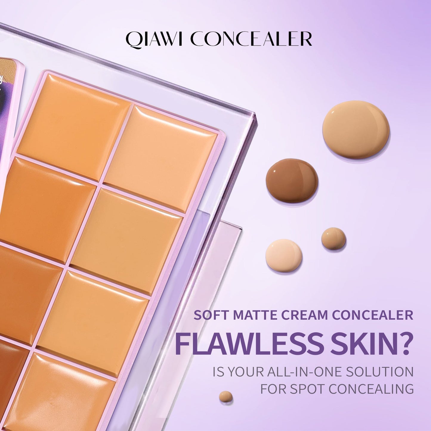 🔥BUY 1 GET 1 FREE:Instant Flawless Coverage Concealer — One Sweep, Done.