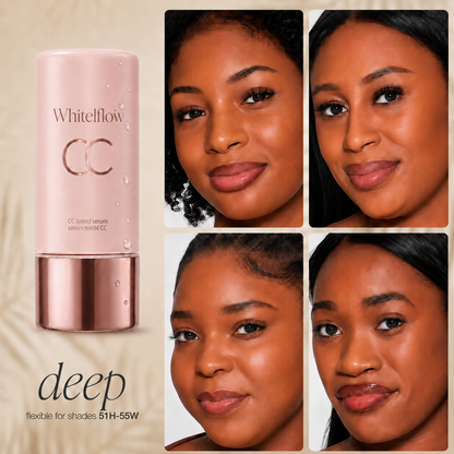 CC Color-Correcting Tinted Serum – Lightweight, Shade-Adaptive Coverage with 24H Hydration & 16H Waterproof Wear